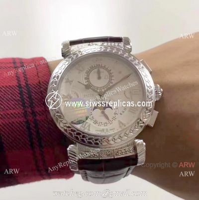 AAA Replica Patek Philippe Grandmaster Chime SS White Dial Watch