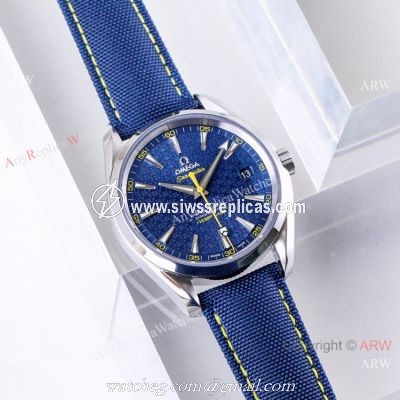VSF Omega Seamaster 15007 Gauss Blue Dial Watch 8500 Movement