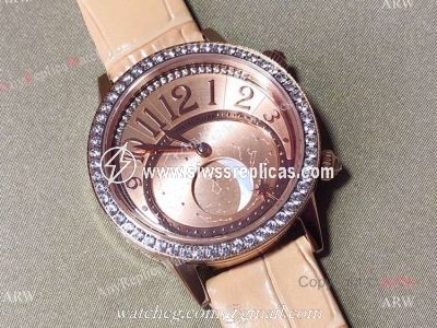 New Arrival High Quality Replica Jaeger-Lecoultre Rendez-Vous Moon Serenity Diamond Watch 36mm