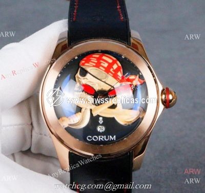 Best Quality Replica Corum Bubble Privateer Wrist Rose Gold Corum Watch