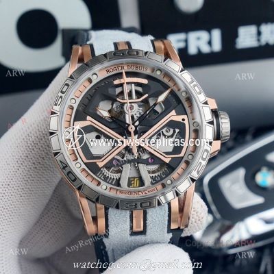 High Quality Replica Roger Dubuis Excalibur Hurac?n Rose Gold Limited Edition Watch