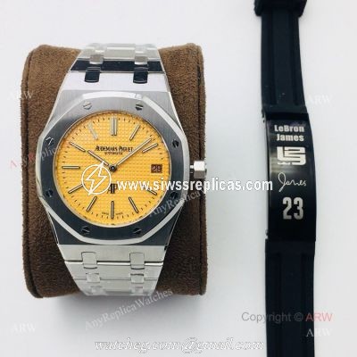 New 15202 Audemars Piguet Royal Oak Gold Face Limited Edition Replica Watch