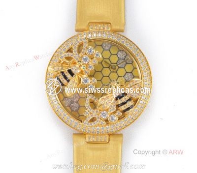 Replica Cartier Le Cirque Animalier Yellow Gold Diamond Cartier Bee Watch