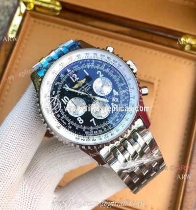Copy Breitling Navitimer Patrulla Aguila Black Dial Watch For Sale