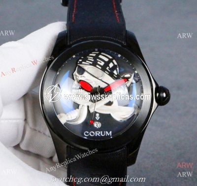 New Replica Bubble Privateer Limited Edition Corum Watch All Black
