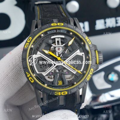 High Quality Replica Roger Dubuis Excalibur Hurac?n Yellow Watch