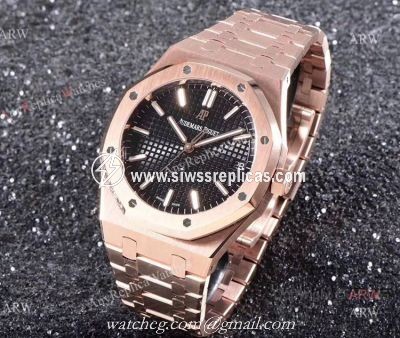OM Factory New Upgraded AP Royal Oak Rose Gold Watch Audemars Piguet 11 Swiss Luxury Watches