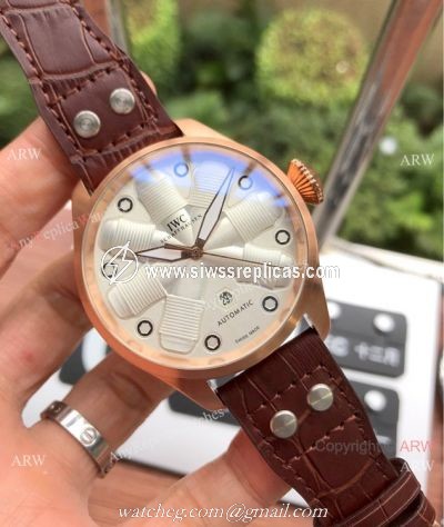 New Copy IWC Pilot Top Gun Concept Edition Watches Rose Gold