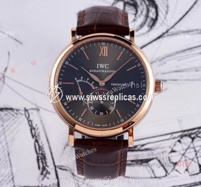 Swiss Replica IWC Portofino Watch Review IWC Portofino 8 Days Rose Gold Power Reserve Automatic Watch