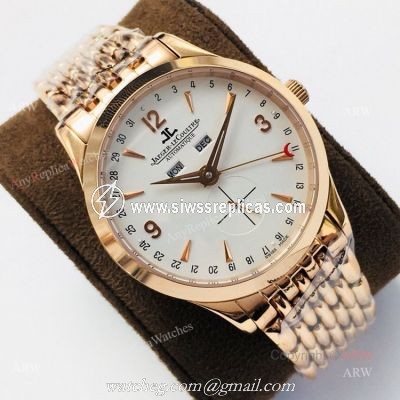 (JLF) New Jaeger-Lecoultre Master Ultra Thin Rose Gold Replica Watch For Men