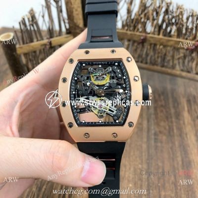 New Copy Richard Mille Rm38-01 Rose Gold Watches High Qulaity