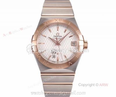 New Omega Constellation Rose Gold Mens Watches Best Replica VSF Omega