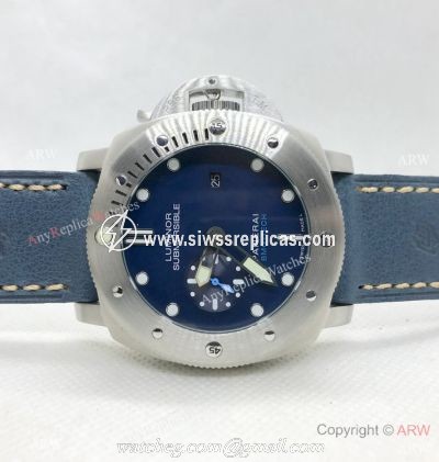VS Factory Panerai Luminor Submersible PAM 692 Blue Dial Automatic Replica Watch