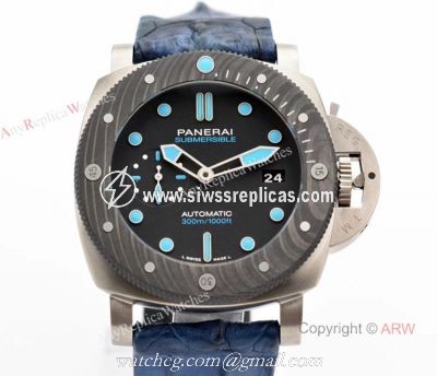 PAM00799 VS Factory Panerai Submersible 47mm Black Dial Automatic Replica Watch