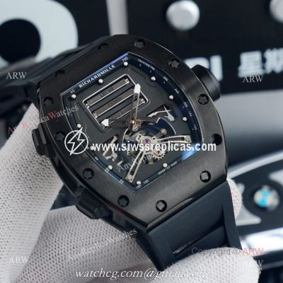 Sexy Richard Mille RM69 For Sale High Quality Replica Richard Mille All Black Men Watch