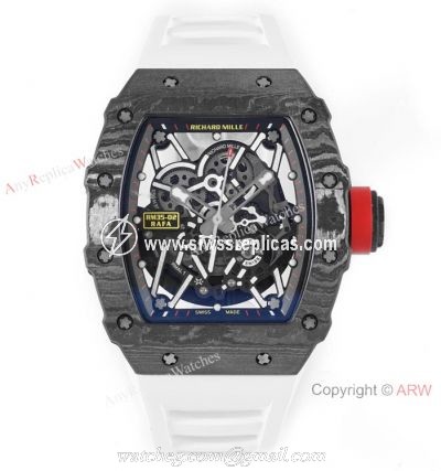 Swiss 1:1 Richard Mille Rafael Nadal RM35-02 Copy Watch NTPT Carbon
