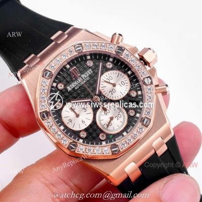 Audemars Piguet Royal Oak Offshore Watches Rose Gold Diamond