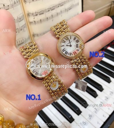 New Cartier Ballon Blanc de Yellow Gold Lady Watches