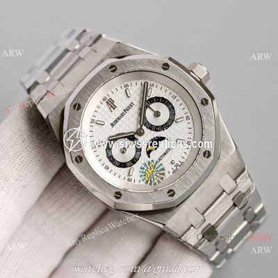 Swiss Replica Audemars Piguet Royal Oak Moon phase Watch 41mm Black Subdials