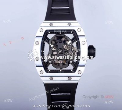 High Quality Replica Richard Mille Skull Watch RM 52-01