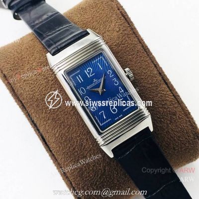 Swiss Grade Copy Jaeger-LeCoultre Reverso One Lady Watch Ss Blue Dial