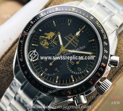 2021 New TW Factory Omega Speedmaster Chrono Men Watch Stainless Steel Case