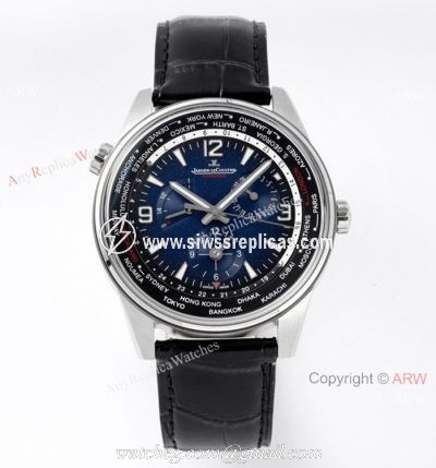 ZF Factory 1:1 Replica Jaeger leCoultre Master 39mm Watch Blue Face