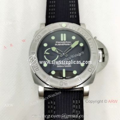 New! Copy Panerai Mike Horn Edition PAM00984 Black Dial Watch