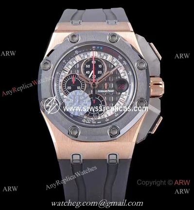(JF) AAA Grade Swiss Clone Audemars Piguet Michael Schumacher Watch Rose Gold