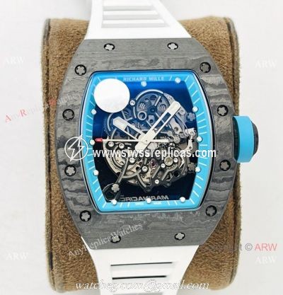 ZF Favtory Copy Richard Mille RM055 Bubba Watson NTPT Carbon Watch Men