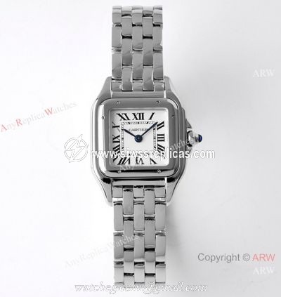 BV factory 1:1 Replica Panthere De Cartier Stainless Steel 22mm Watch
