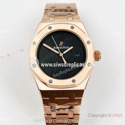 High Quality Audemars Piguet Rose Gold Royal Oak Blank Face Watch