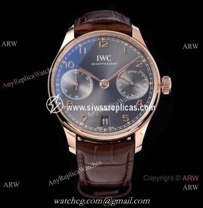 ZF Factory IWC Portugieser Automatic 7 Days Gray Dial Copy Watch Brand NEW