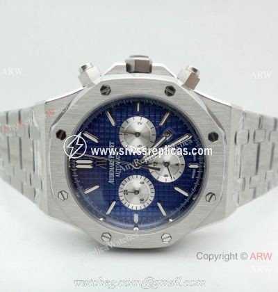 Best Replica Audemars Piguet Royal Oak Blue Chronograph Watch 41mm