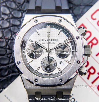 Grade 1A Swiss Copy Audemars Piguet Royal Oak Chrono ETA 7750 Watch 41mm Panda Dial