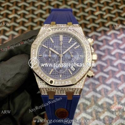 Iced Out Audemars Piguet Royal Oak Chronograph Watches 42mm for Men