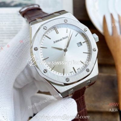 New Copy Audemars Piguet Royal Oak Citizen 8215 Watches Silver Dial