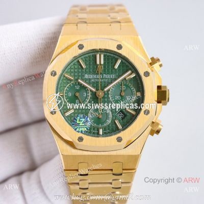 2021 New Audemars Piguet Royal Oak Green Dial 26331OR Watch Swiss Made