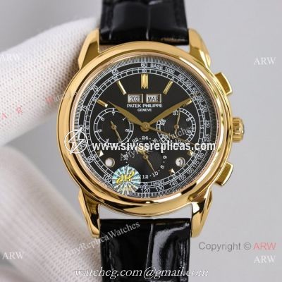 2021! JH V2 Version Swiss Copy Patek Philippe 5270J Grand Complication Yellow Gold Watch