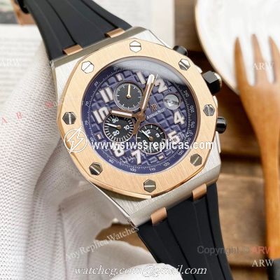 Knock off Audemars Piguet Royal Oak Offshore 26470 Automatic Watches Blue Dial