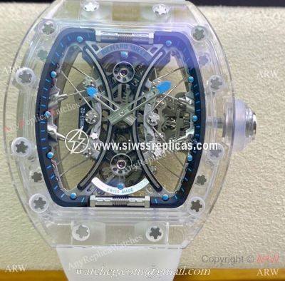 2021 New Richard Mille RM 53-02 Tourbillon Sapphire Watch Super Clone