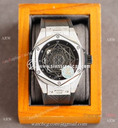 Z Factory Swiss Replica Hublot Sang Bleu Watch 45mm Citizen Movement
