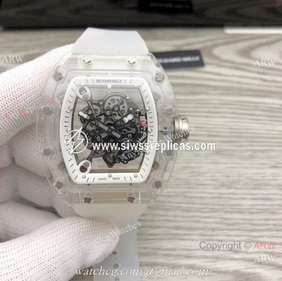 Richard Mille RM055 Bubba Watson Wrist Richard Mille Transparent Watch Citizen Movement