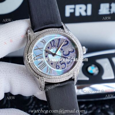 Swiss Quality Replica Ladies Audemars Piguet Millenary 77303bc Automatic Watch With Diamonds