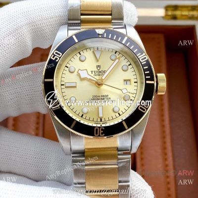 Tudor Heritage Watches Two Tone Caase AAA Replica