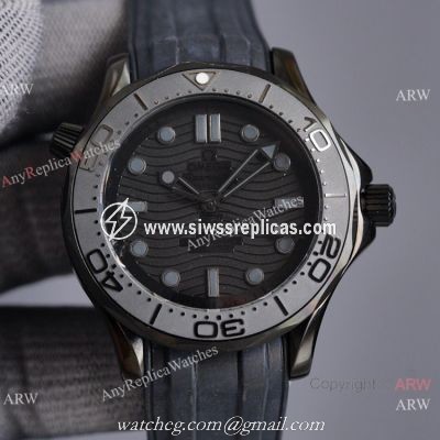 Swiss Quality Copy Omega Seamaster Nekton 42mm Watch Black Venom Edition