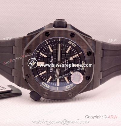 BF Factory Audemars Piguet Royal Oak Offshore Divers Asia2836 Watches Solid Black
