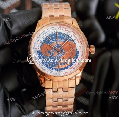 Swiss Replica Jaeger-LeCoultre Geophysic Universal Time Watch SS
