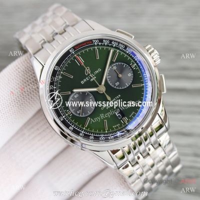 Swiss Breitling Premier B01 Bentley British Racing Green BLS Asia 7750 Chronograph Watch AAA Copy