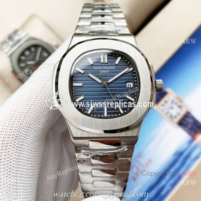 Swiss Quality Patek Philippe Nautilus 5711 Citizen 8215 Stainless Steel Blue Watches